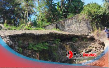 Bendungan Talumae di Soppeng Terancam Runtuh, Ratusan Hektar Sawah Terancam Gagal Panen