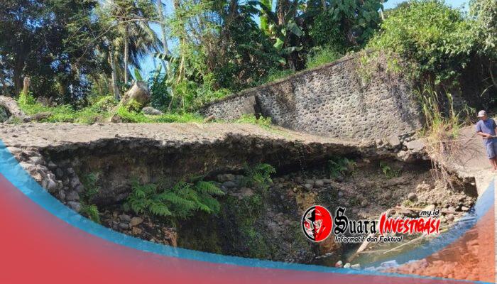 Bendungan Talumae di Soppeng Terancam Runtuh, Ratusan Hektar Sawah Terancam Gagal Panen