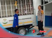 Bhabinkamtibmas Kelurahan Pai Pantau Pendistribusian Makanan Program MBG di SPPG Polrestabes Makassar