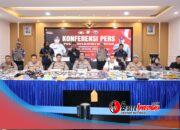 Kapolda Sulsel Pimpin Konferensi Pers, Ratusan Pelaku Kejahatan Jalanan Berhasil Diungkap