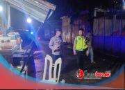 Personel Polsek Tallo Lakukan Patroli Malam Masuk-Keluar Lorong Panampu