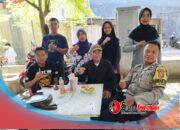 Bhabinkamtibmas Kelurahan Laikang Bersama LPM dan Linmas Pantau Penyaluran Bantuan Sembako bagi Warga Kurang Mampu