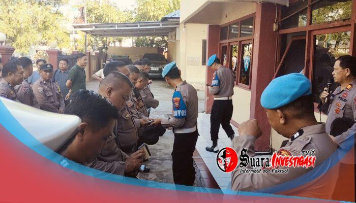 Cegah Pelanggaran Anggota, Propam Polrestabes Makassar Laksanakan Operasi Gaktibplin di Polsek Bontoala