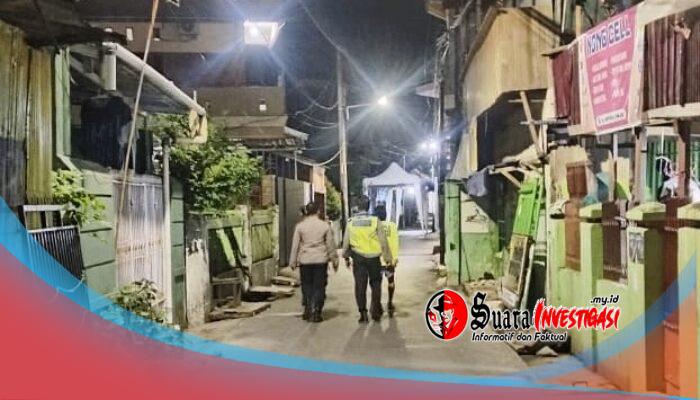 Polsek Tallo Intensifkan Patroli Jalan Kaki di Jalan Muh Jufri X